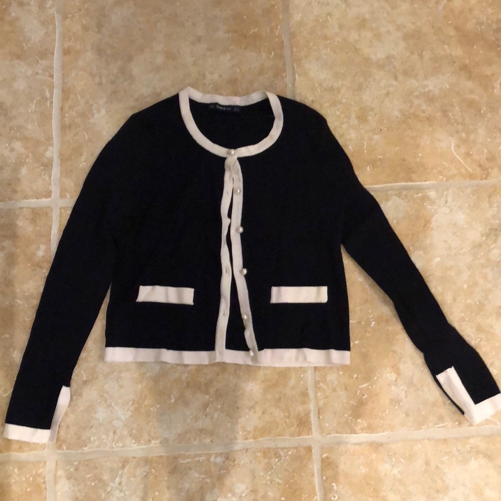 Zara knit sweater for work